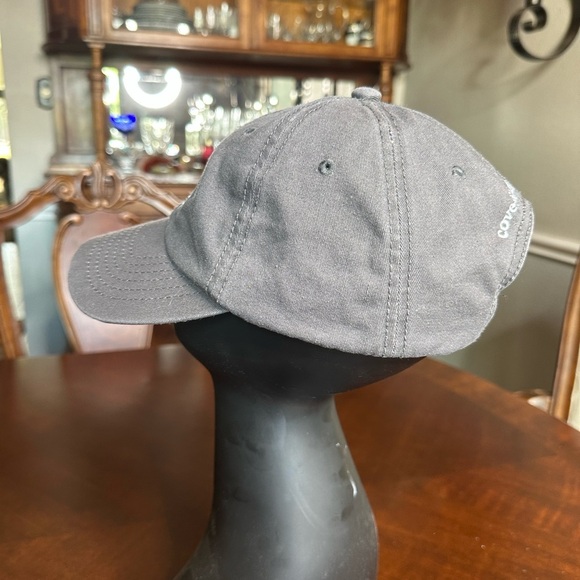 Gray Embroidered Logo Cap - Picture 4 of 6
